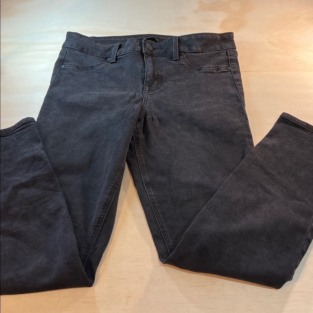 Level 99 Black Stretch Denim Pants Sz 29 - Picture 3 of 13